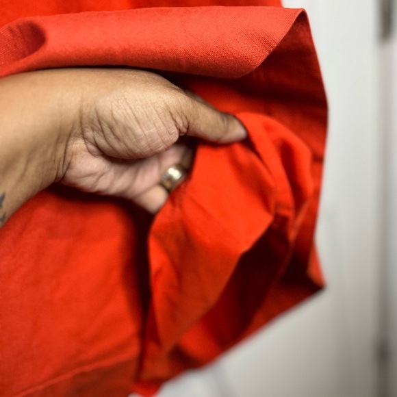 Banana Republic Women’s orange sleeveless dress - Size 12 - Picture 5 of 7